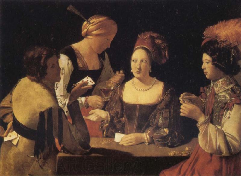 Georges de La Tour The Card-Sharp with the Ace of Spades